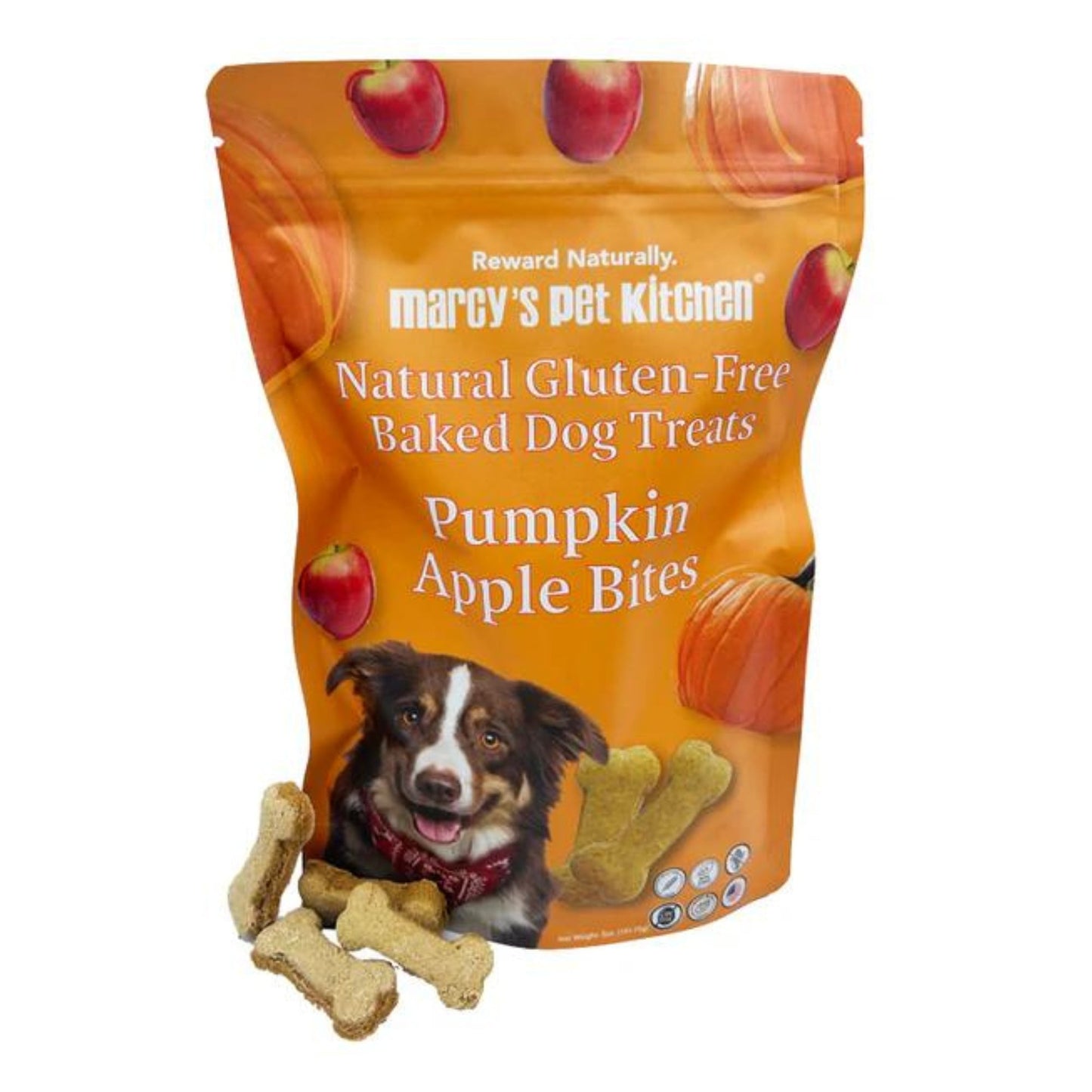 Marcy’s Pet Kitchen Vegan Pumpkin Apple Bites – 6oz