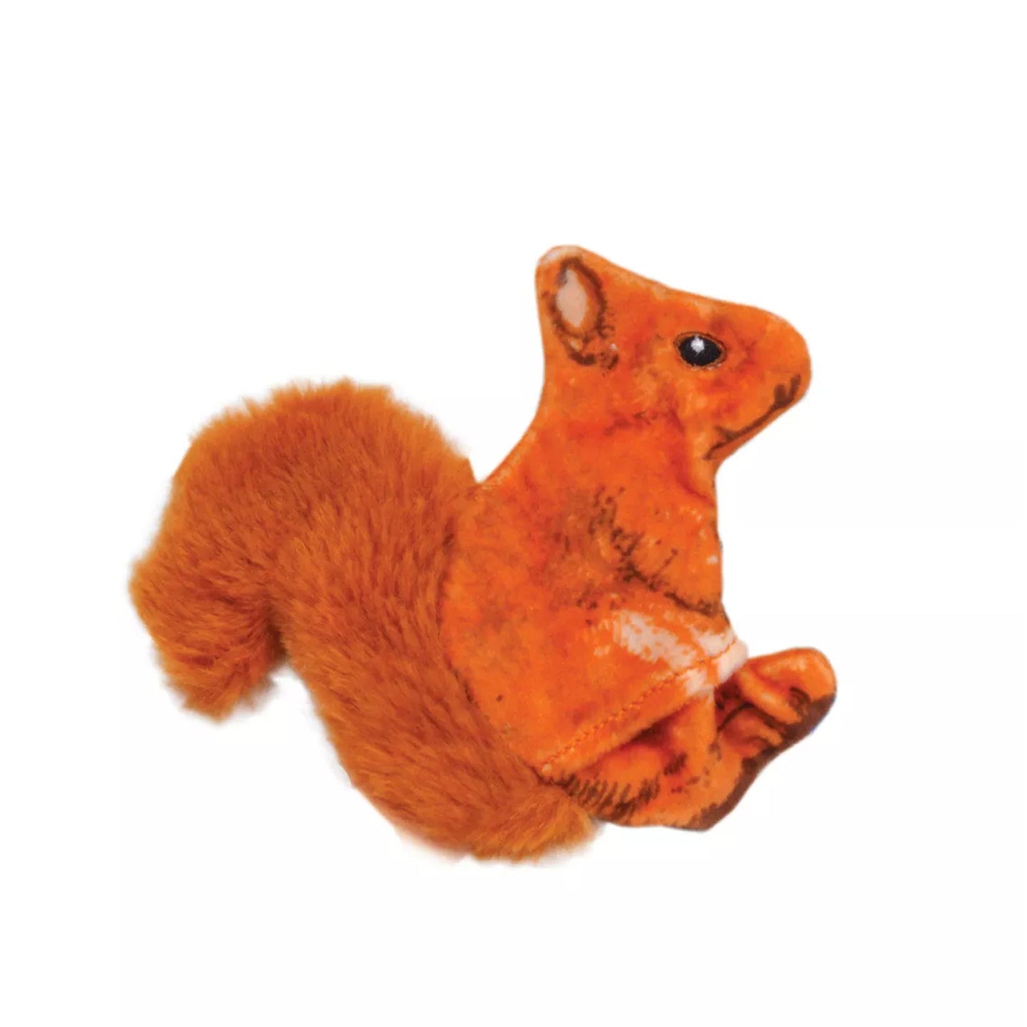 Coastal Pet Turbo Life-like Orange Squirrel Cat Toy – 4"