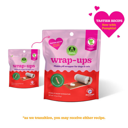 Stashios Wrap-Ups – Bacon Pill Wrapper for Dogs & Cats (2oz Roll)