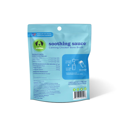 Stashios Soothing Sauce – Calming Chicken Formula (3oz, 3-Pack)