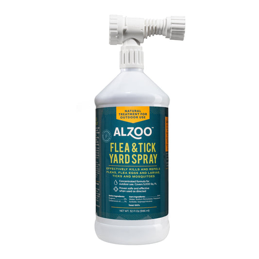 Alzoo Plant-Based Flea & Tick Yard Spray, 32oz