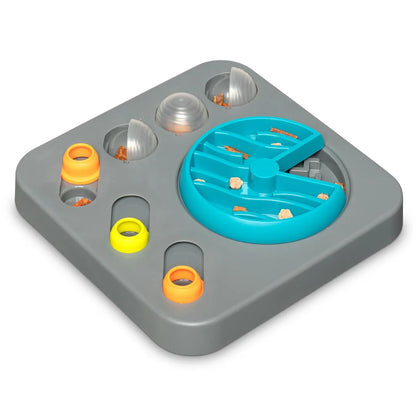 Messy Mutts Dog Interactive Puzzle Feeder – Square Small