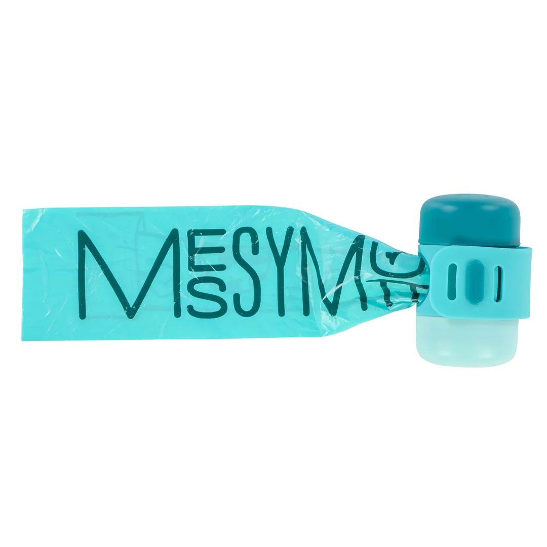 Messy Mutts Waste Bag Holder with Strap – Blue