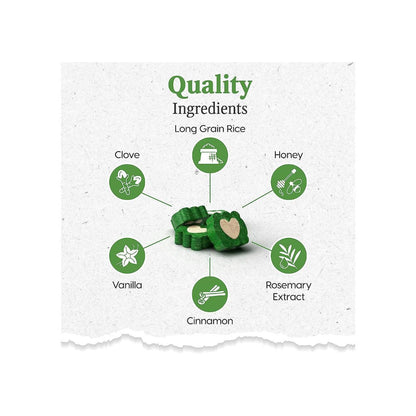 Ark Naturals Breath-Less Brushless Toothpaste Mini Chews for Dogs & Cats – 4oz Bag