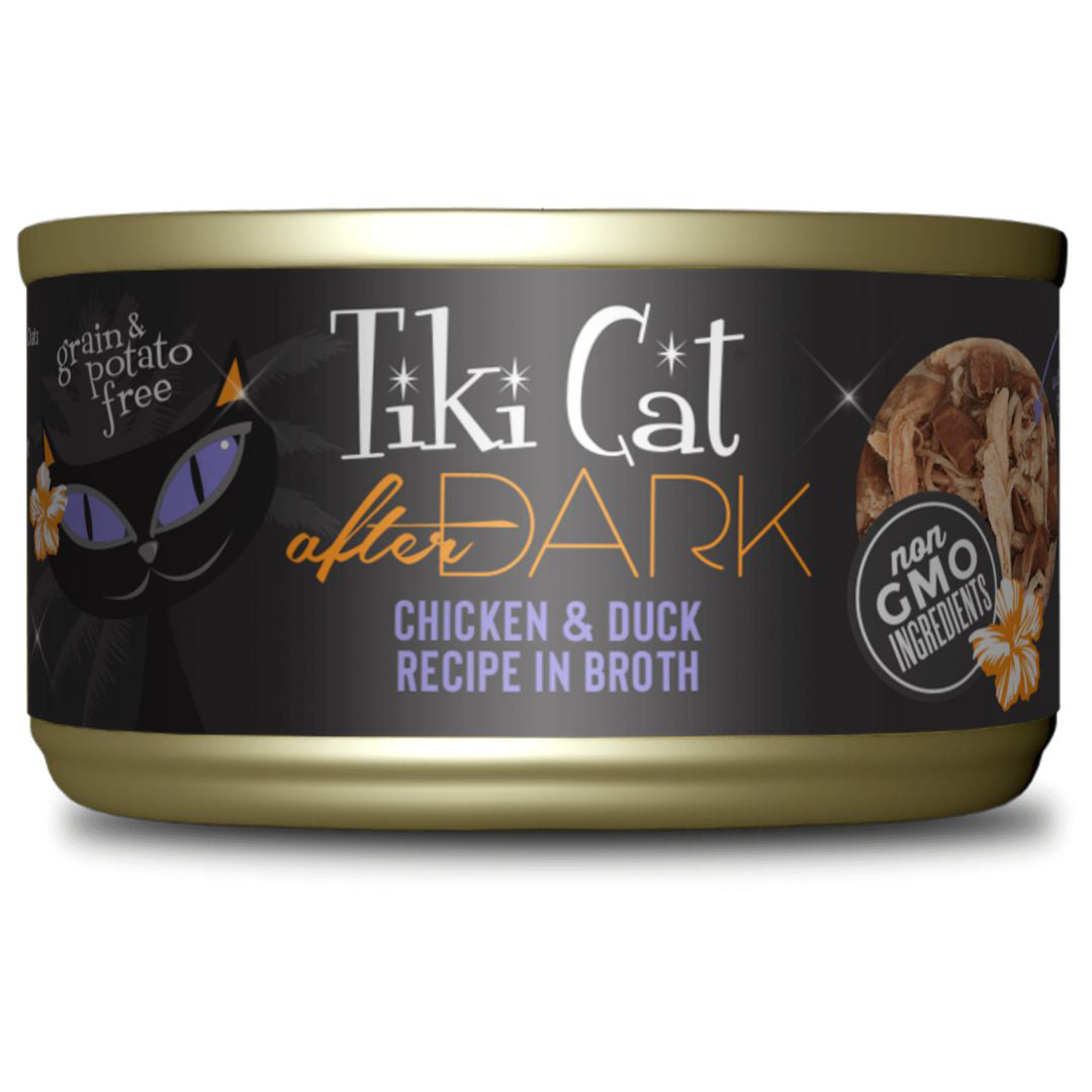 Tiki Cat After Dark Pâté – Chicken & Duck (2.8 oz, Case of 12)