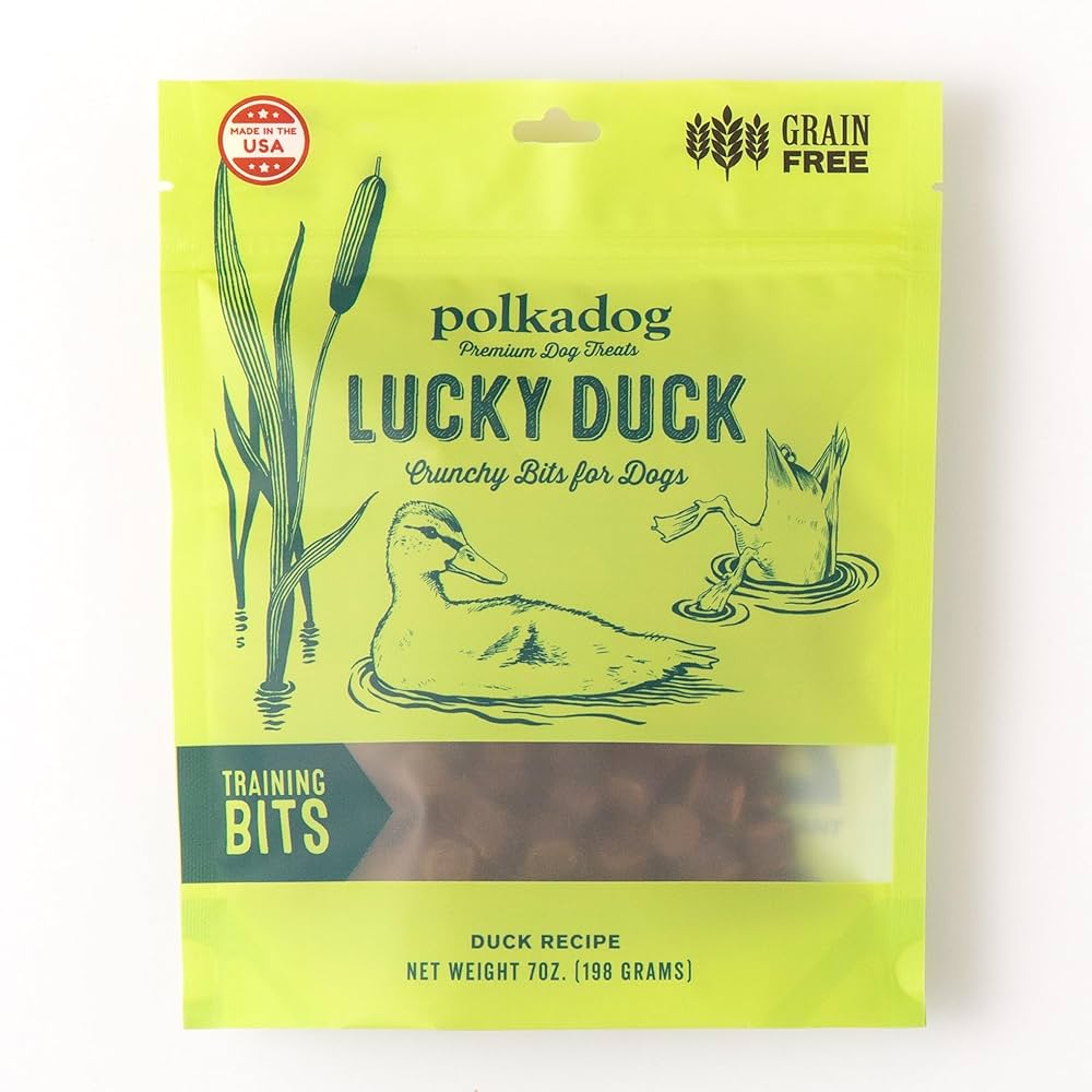 Polkadog Lucky Duck Bites – 8oz