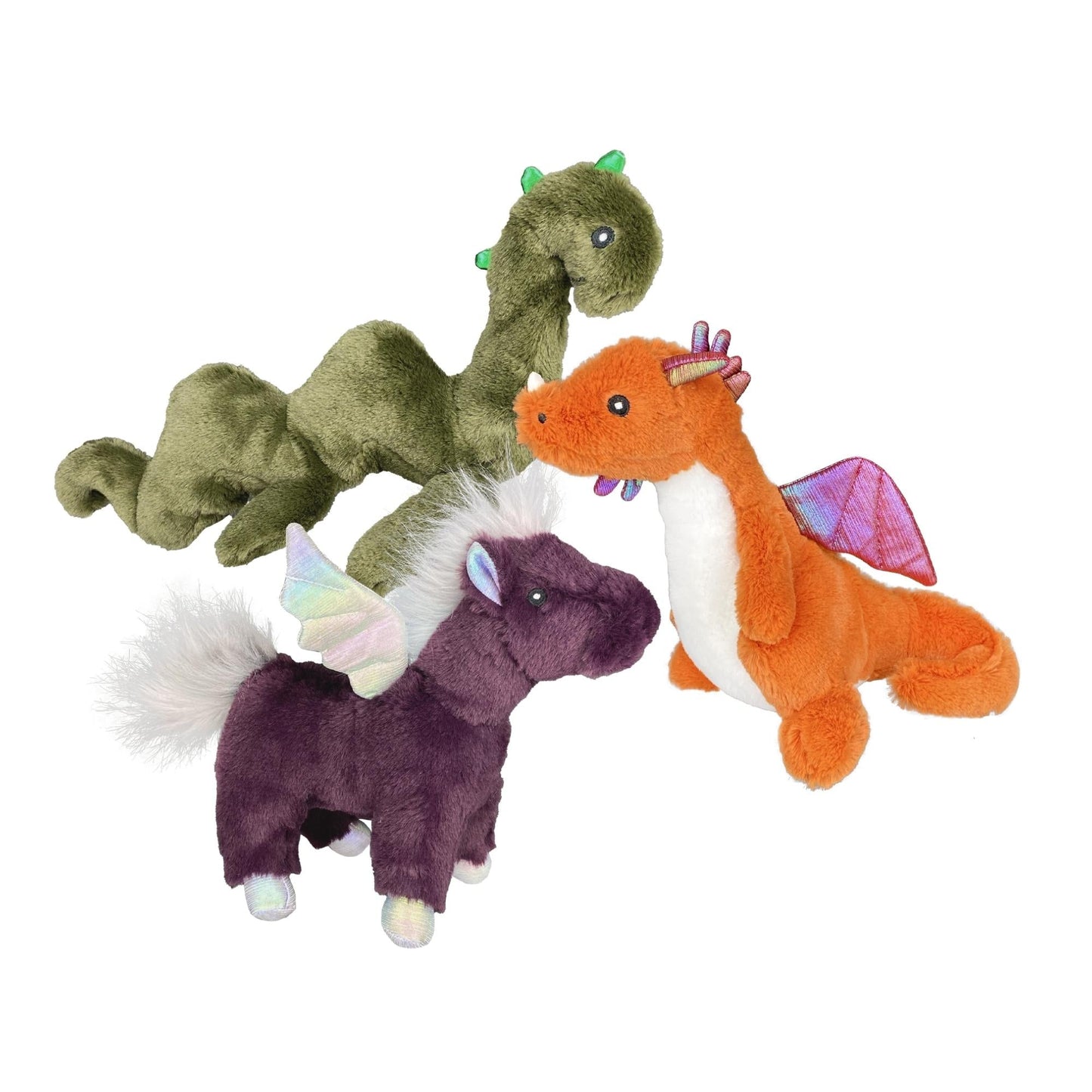 Multipet Pet Envy Mythical Creature Plush Dog Toy – 12in