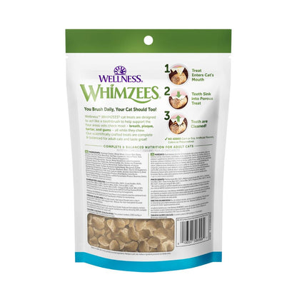 Whimzees Cat Dental Treats – Chicken & Tuna (4.5oz)