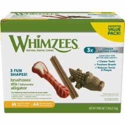 Whimzees Dog Value Box – Medium (46.6 oz.)
