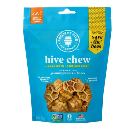 Project Hive Hive Chew Treats — Peanut Butter Flavor (Small)