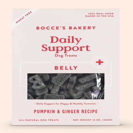 Bocce's Bakery Belly Aid Dog Biscuits – Pumpkin, 12oz