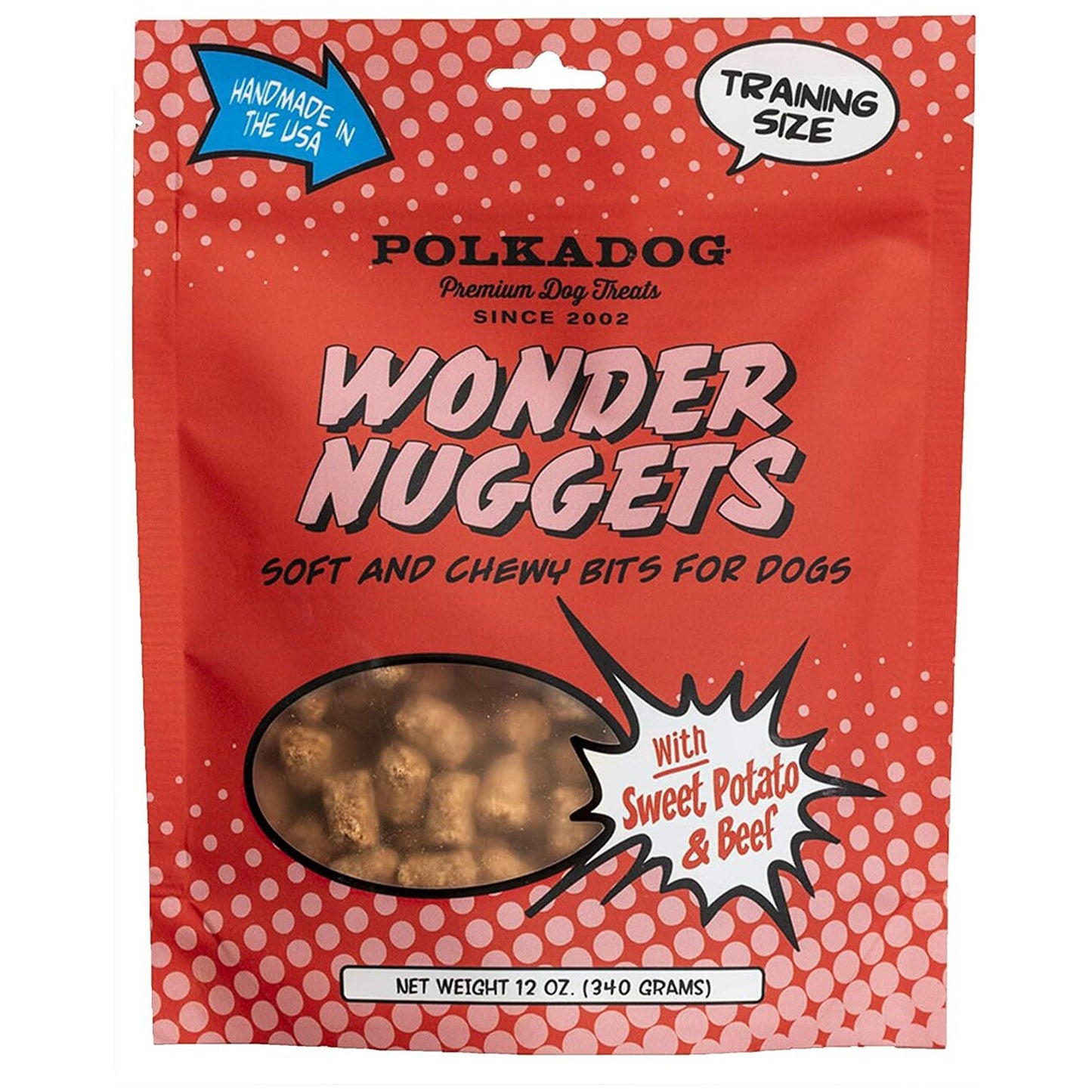 Polkadog Wonder Nuggets – Sweet Potato & Beef (12 oz.)