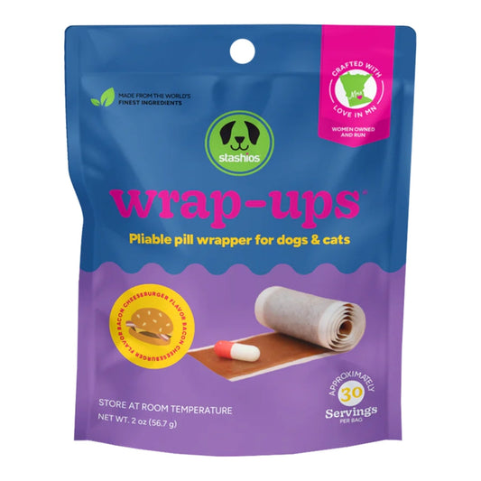 Stashios Dog & Cat Wrap Ups Bacon Cheeseburger 2.1oz
