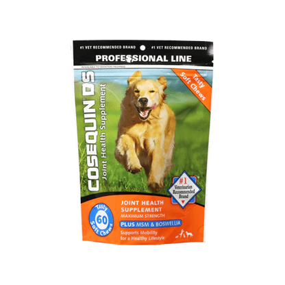 Cosequin Joint Health Supplement with MSM Soft Chews for Dogs – 60 Count