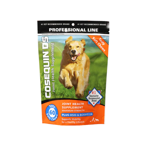 Cosequin Joint Health Supplement with MSM Soft Chews for Dogs – 60 Count