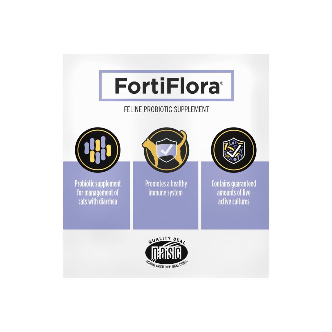 Purina Pro Plan FortiFlora Digestive Probiotic Powder for Cats – 30 Count