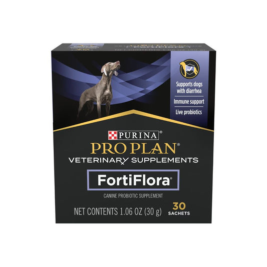 Purina Pro Plan FortiFlora Digestive Probiotic Powder for Dogs – 30 Count